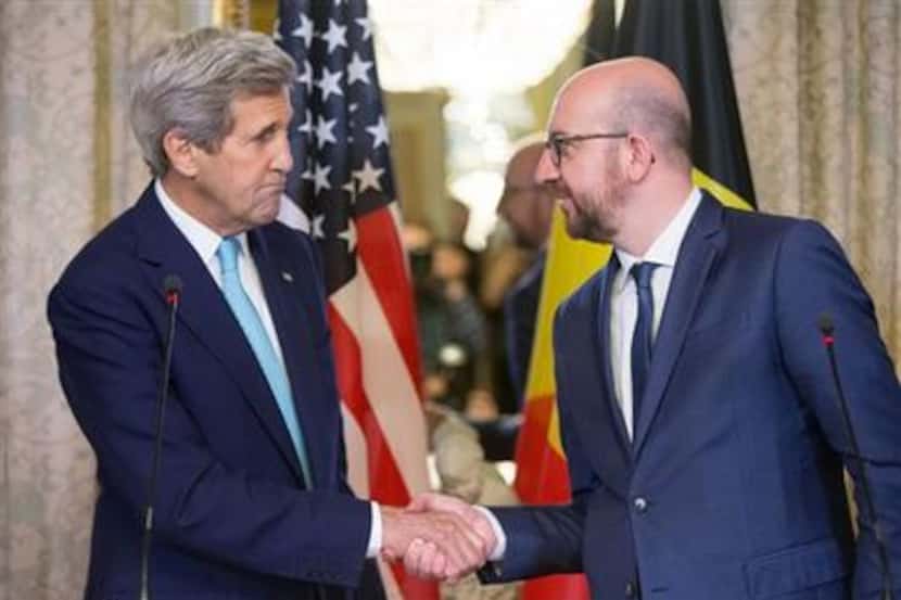  Secretary of State John Kerry met with Belgian Prime Minister Charles Michel in Brussels....