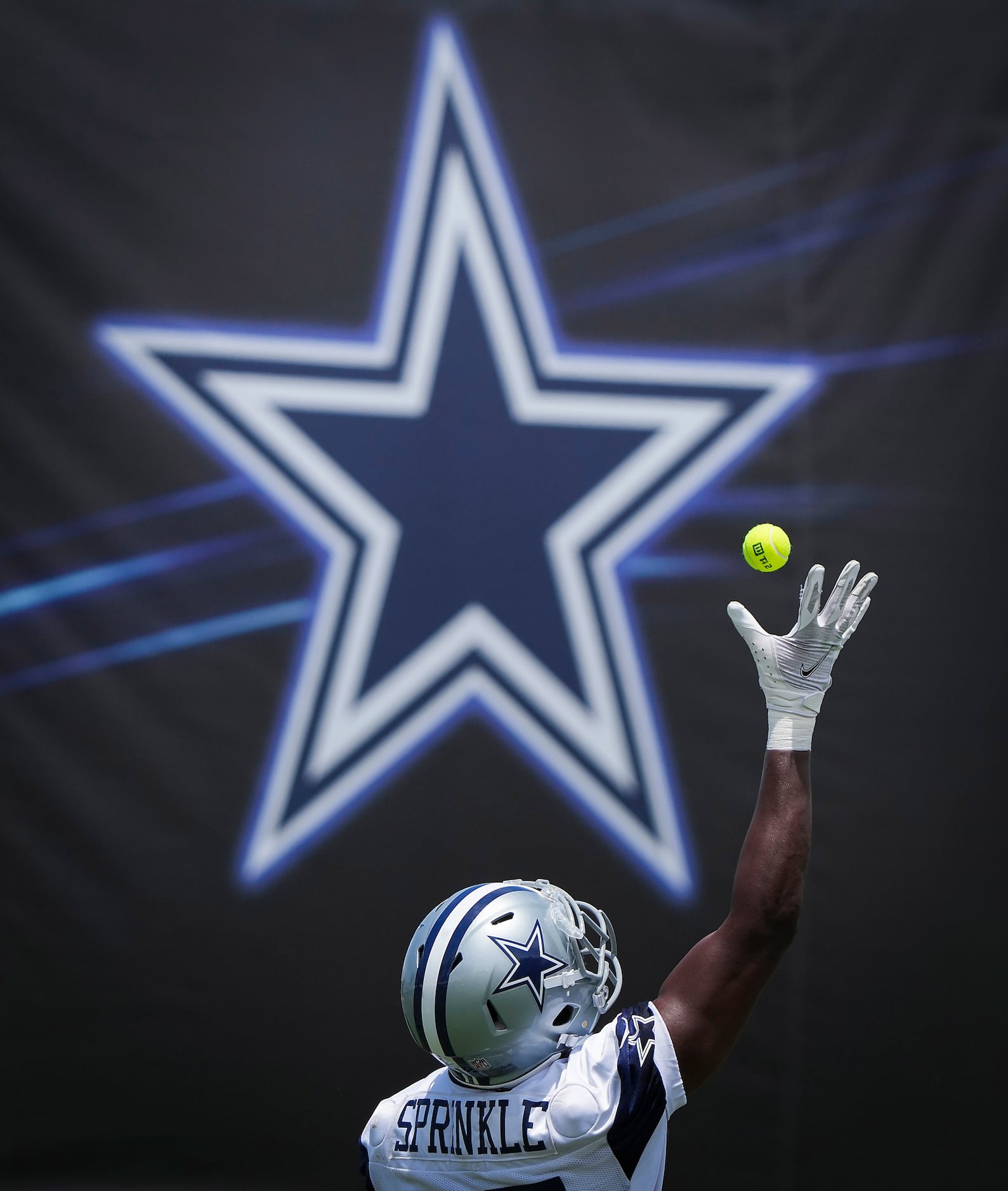 Photos: Happy Campers. Plenty of smiles all around as Cowboys open training  camp in Oxnard on Ezekiel Elliott's birthday