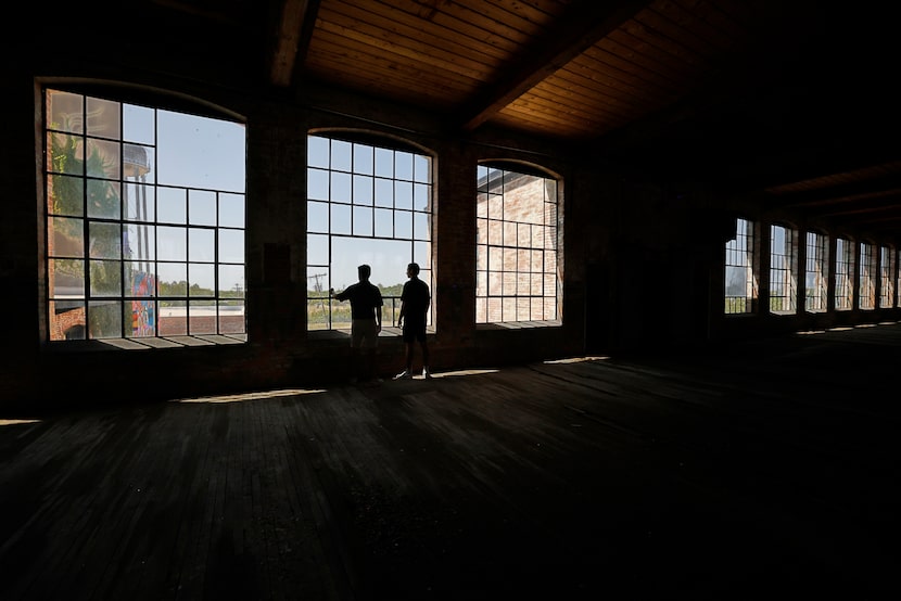 The Cotton Mill managers McCall Casey, left, and his brother Chandler, whose family own the...