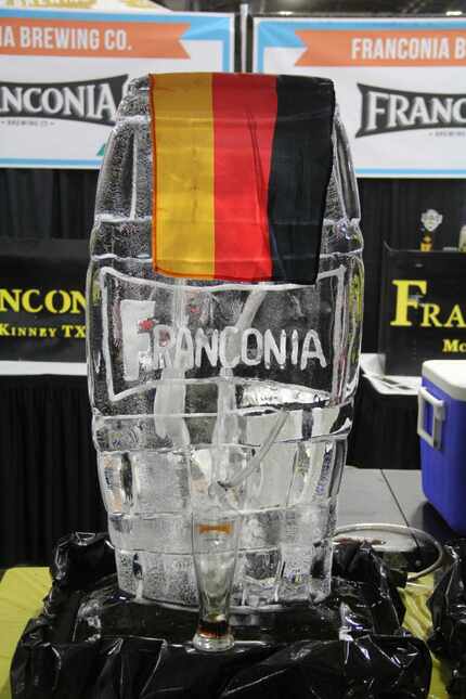 Franconia Brewing Co. served several of its beers via draft taps that ran through ice...