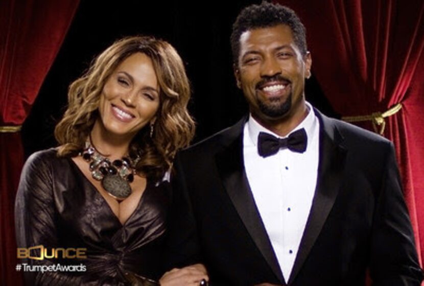 Nicole Ari Parker and Deon Cole will host the Trumpet Awards on Sunday.