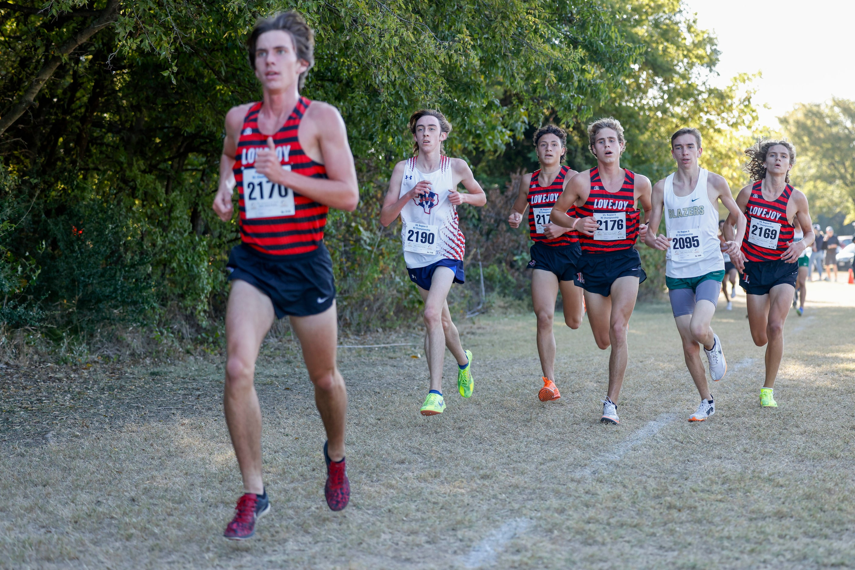 Lucas Lovejoy’s William Carlson (2170) leads his teammates Jack Thompson (2177), Joseph Reid...