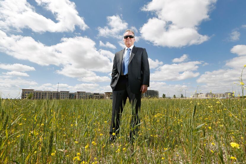 An overgrown field in Frisco will be the first vertiport, or take-off and landing site for...