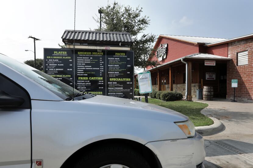 Hutchins BBQ in McKinney is scheduled to reopen sometime in April, according to the restaurant.