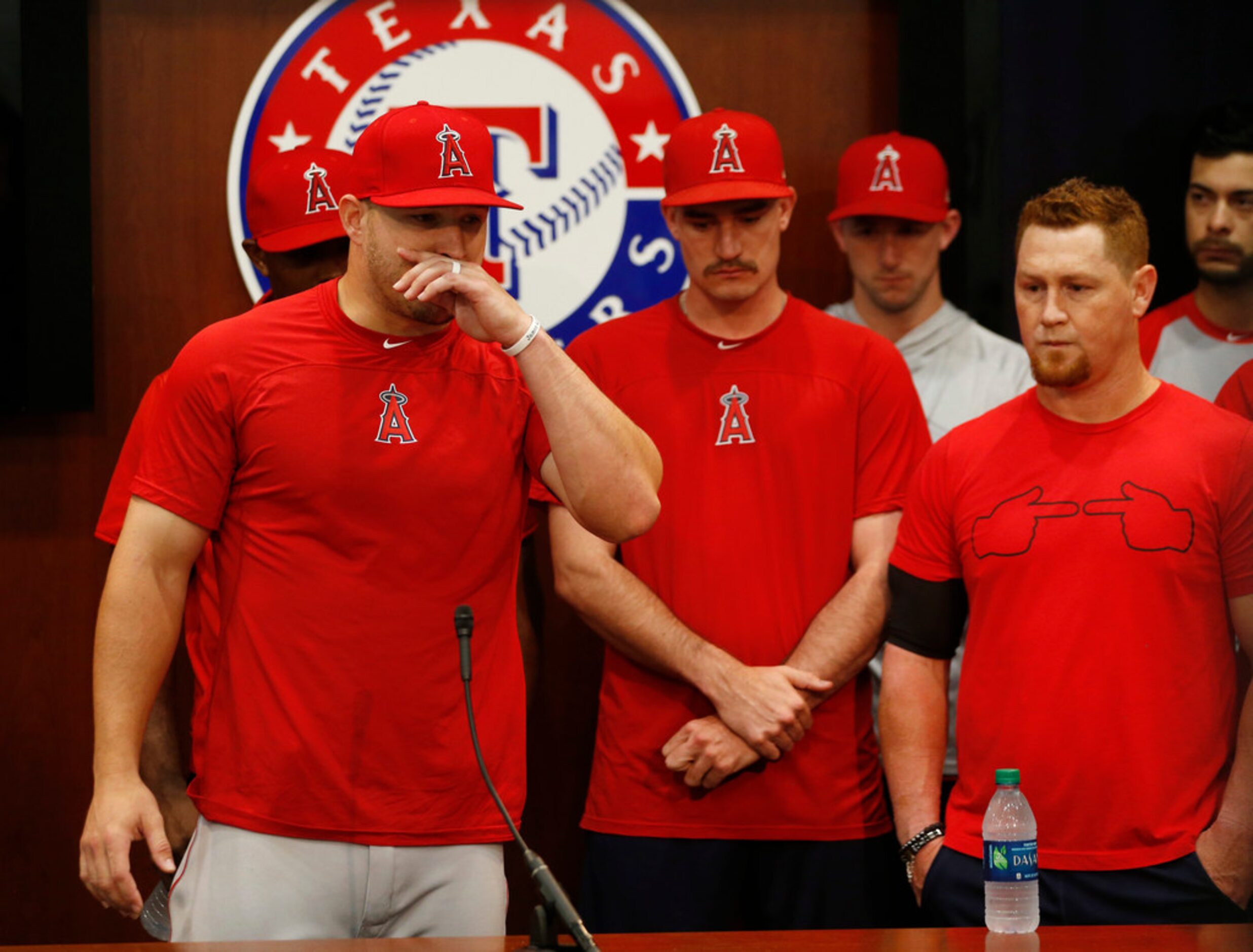 during the inning of play at Globe Life Park in Arlington, Texas on Tuesday, July 2, 2019....