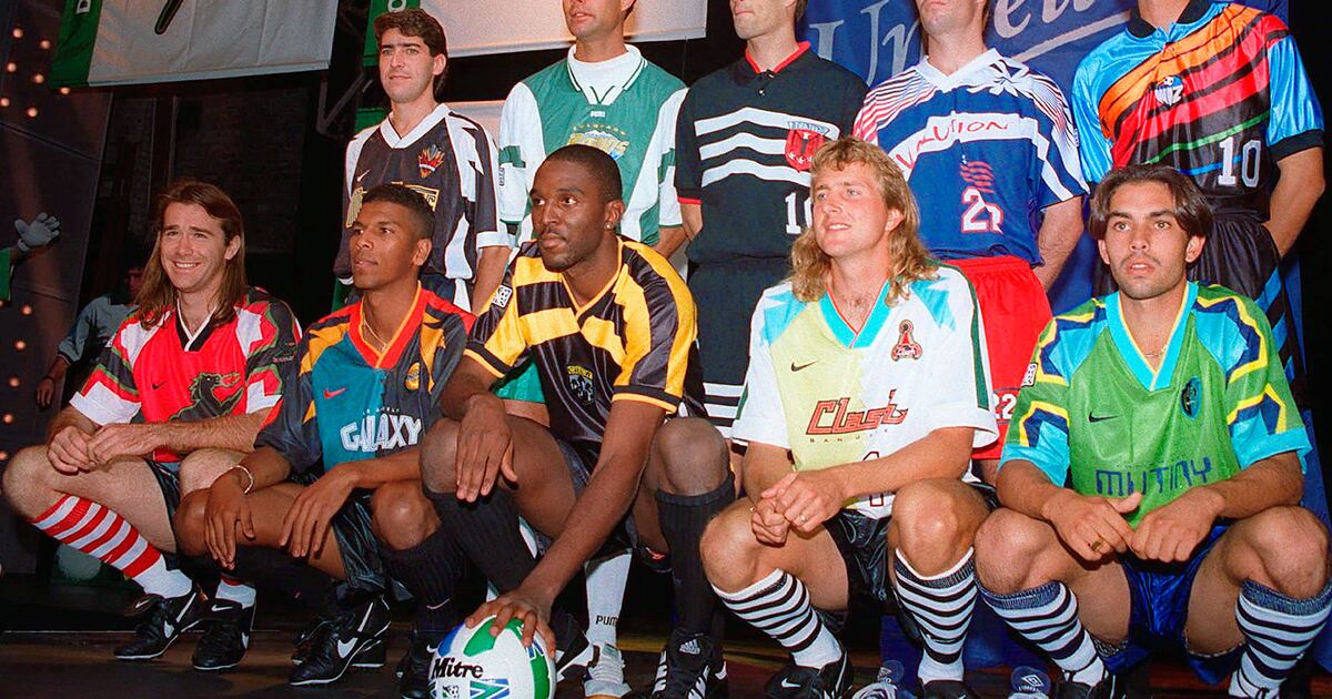 20 Years: FC Dallas jerseys
