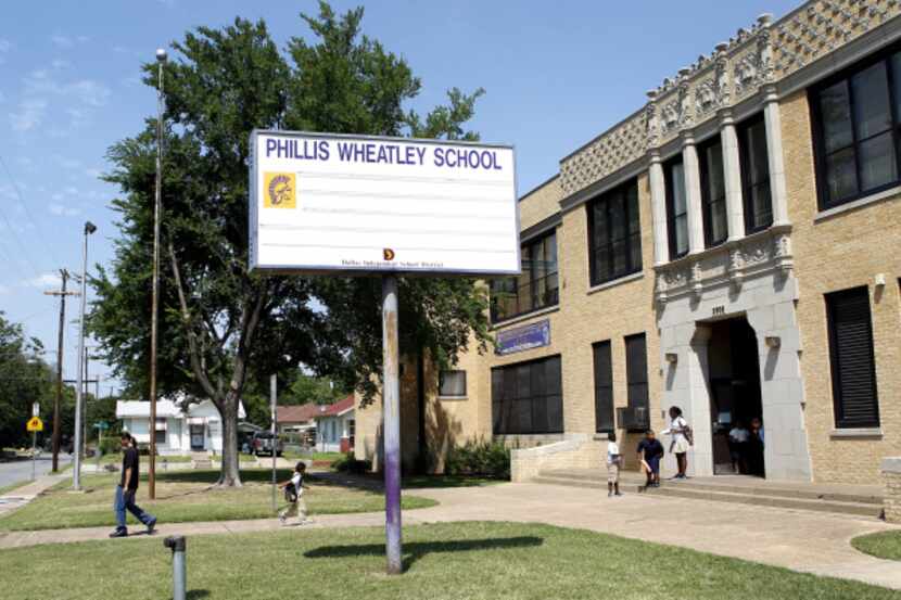 Children will soon be leaving Phillis Wheatley Elementary School for good. It's one of nine...