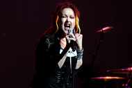 Cyndi Lauper plays a set on the Main Stage at House of Blues in Dallas, Texas on June 26,...
