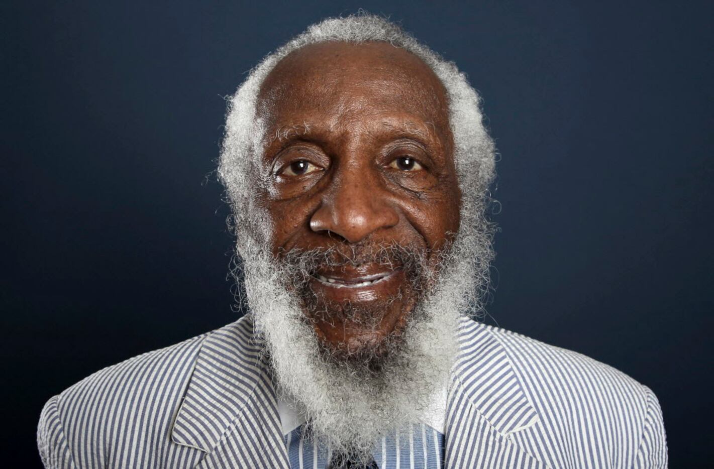 Comedian and activist Dick Gregory died Aug. 19. (The Associated Press)