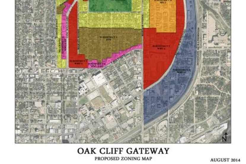 
A proposal to rezone the Oak Cliff Gateway, about 850 acres surrounding Lake Cliff Park,...