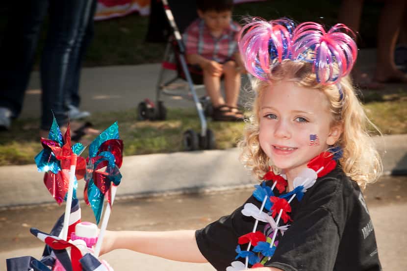 Coppell's festival and fireworks happen on July 3. There'll be plenty of fun for the kids. 
