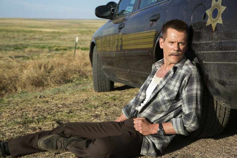 Kevin Bacon plays the role of Sheriff Kretzer in "Cop Car."