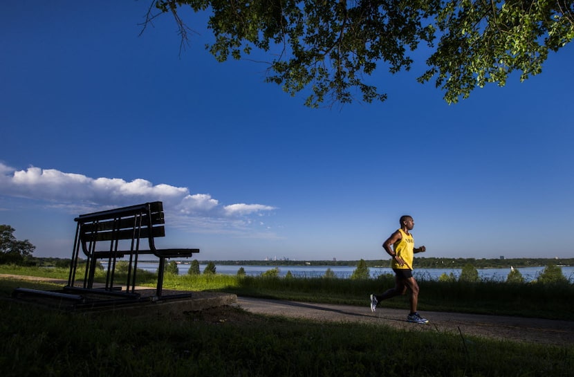  Marathon runner Tony Reed credits Dr. Kenneth Cooper for his lifelong running habit and...