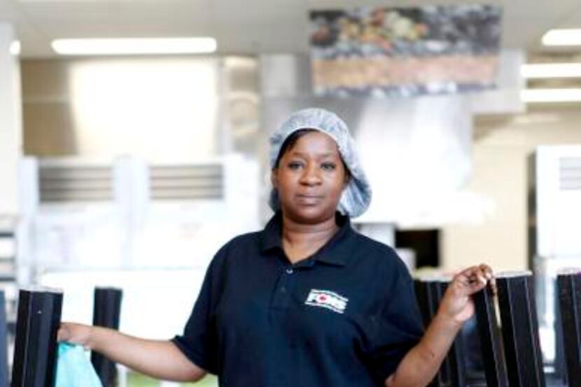 
With two teenagers to support, Sandra Hudspeth works two jobs to make ends meet. She serves...
