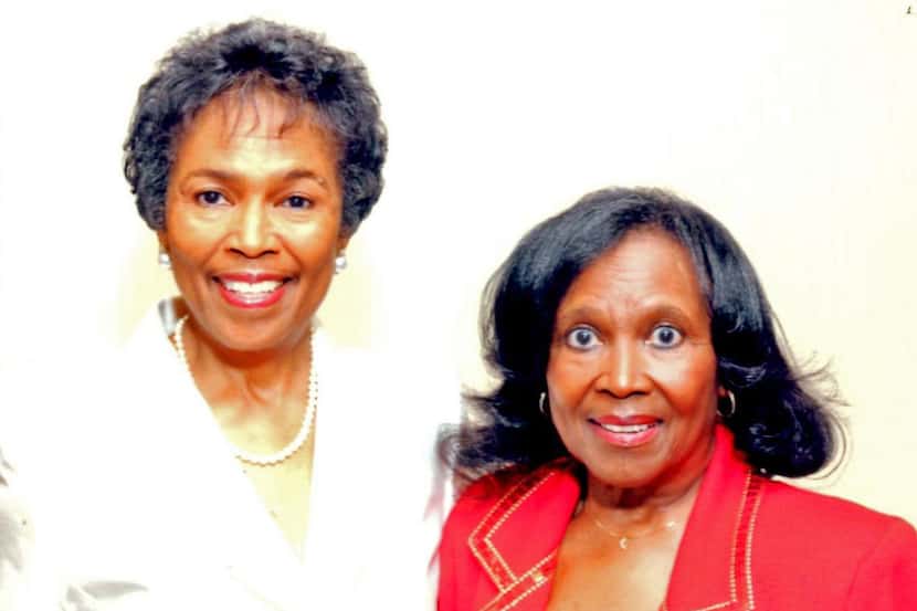 
Dr. Thalia Brown Matherson (left) and Verna Brown Mitchell were inducted into the African...