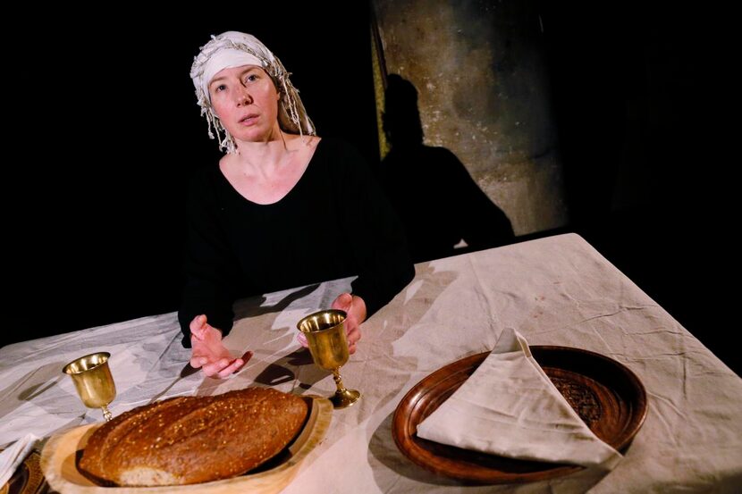 
Shannon Kearns in Undermain Theatre's 2015 production "The Testament of Mary." An archival...