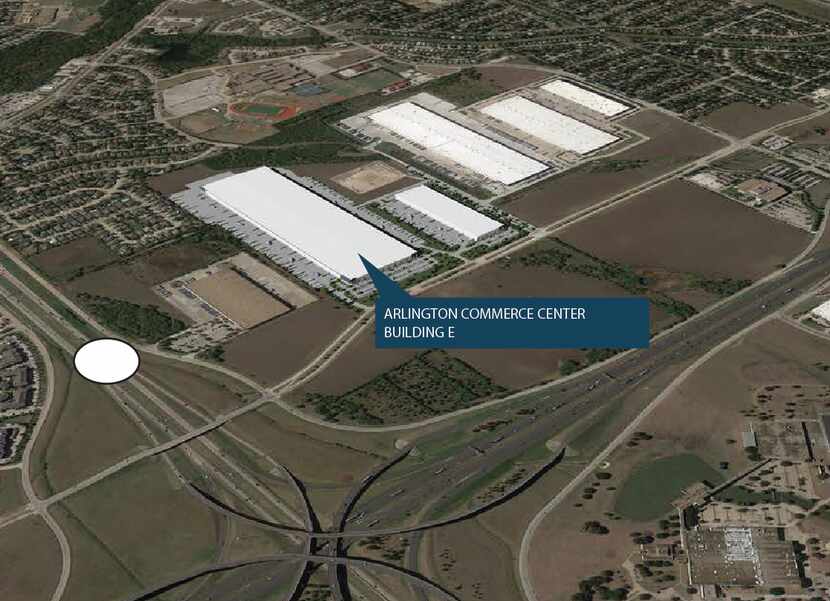 UPS is leasing Building E in Arlington Commerce Center.