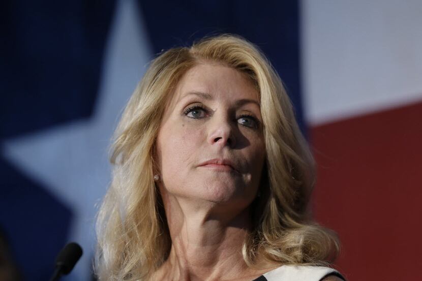  Former Texas gubernatorial candidate Wendy Davis joked that at least Ted Cruz still has his...