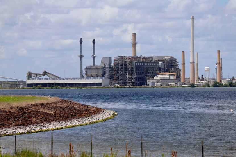 The former coal-fired Sandow power plant near Rockdale. The electric generating power plant...