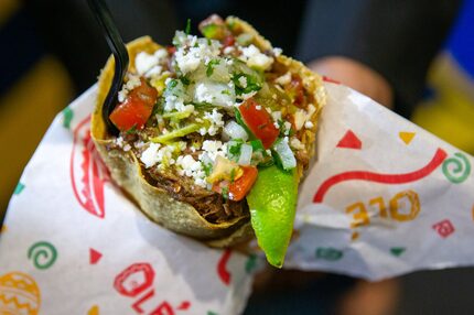 Ruth's Stuffed Fried Taco Cone