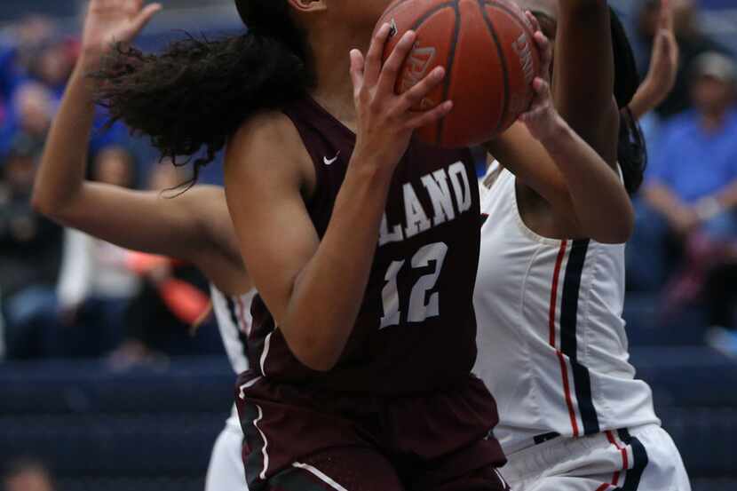 Jordyn Merritt and Plano are looking to win a second straight Class 6A state championship....