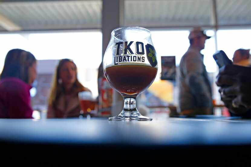 TKO Libations in Lewisville celebrated a grand opening on Jan. 13, 2018.