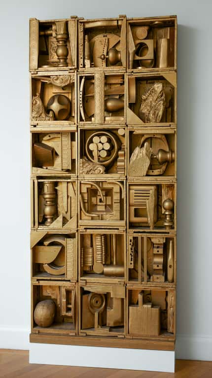 Louise Nevelson's "Royal Tide I" is included in the Fort Worth exhibition.