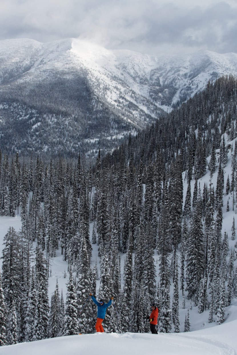 Skiing the backcountry of Montana s Stillwater State Forest