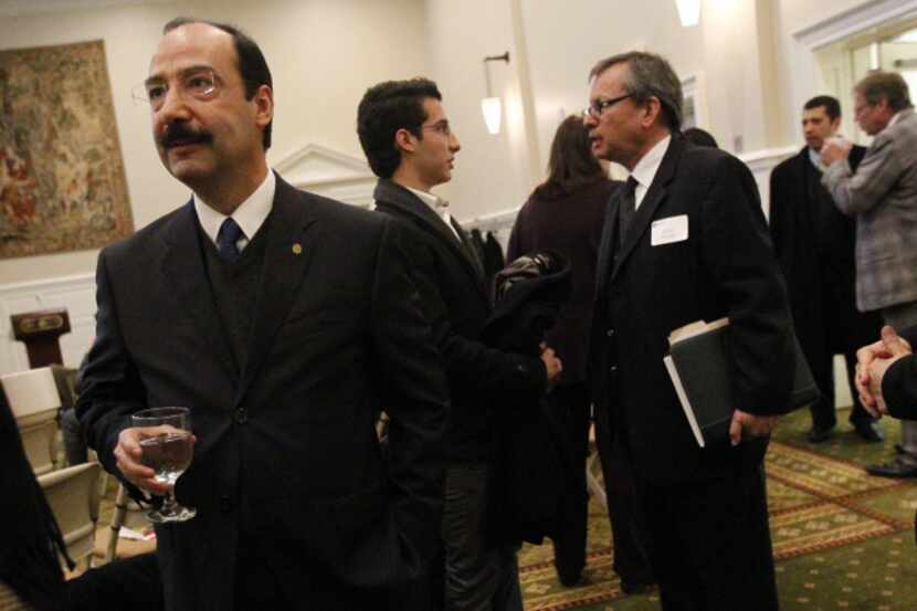 Mexican congressman Javier Trevino Cantu is in Texas trying to sell his country's energy...