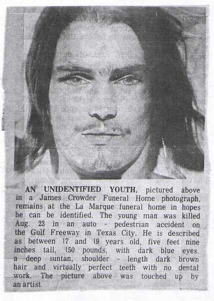 An unknown teenager who died in Texas City 43 years ago was recently identified as Joseph...