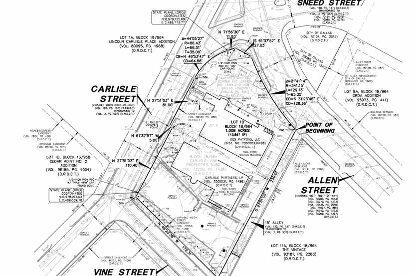  The 18-acre property planned for offices is at I-30 and North Collins. (Trammell Crow)