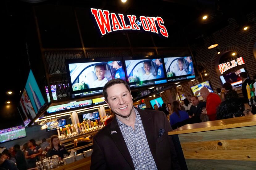 Walk-On's Bistreaux & Bar Founder Brandon Landry opened the restaurant in Irving on Jan. 21,...
