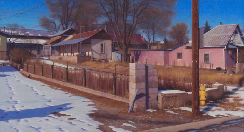 Brian Cobble, "Gonzales Street, 2018," part of the new show at Valley House Gallery &...