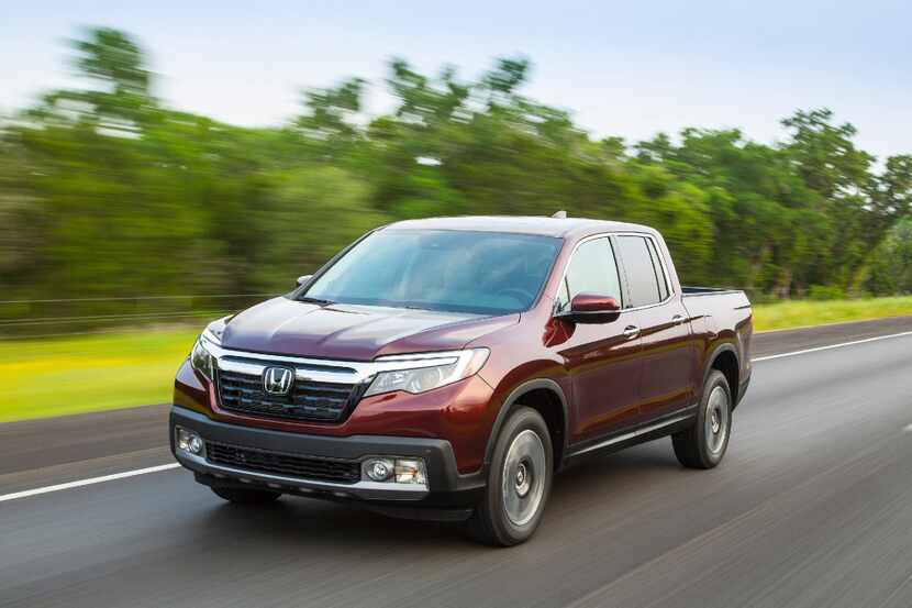 The 2017 Honda Ridgeline has a 3.5-liter V-6 engine and comes in front-wheel-drive and...