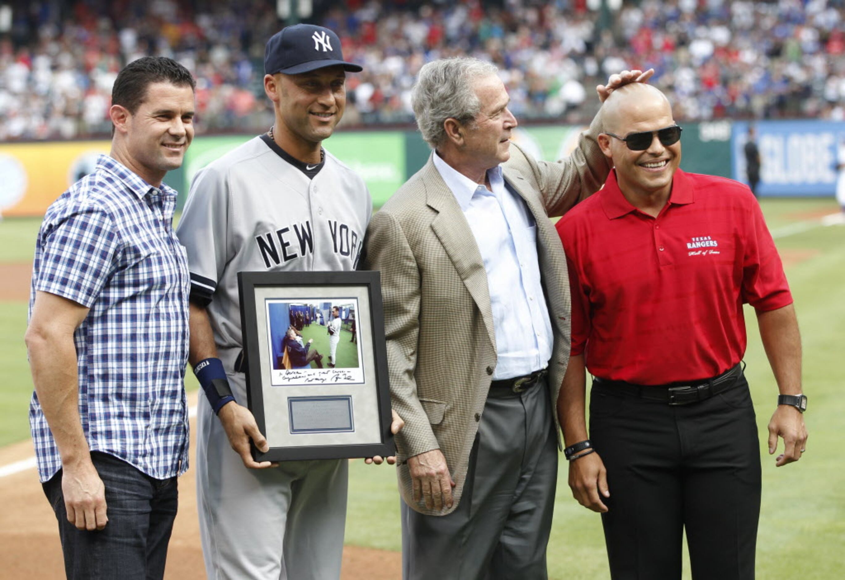 PHOTOS: Derek Jeter's No. 2 retired by the New York Yankees – The Denver  Post