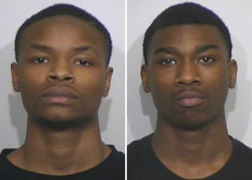 Areon Trevon McDade, left, and Damarcus Antwon Williams both face charges of capital murder...