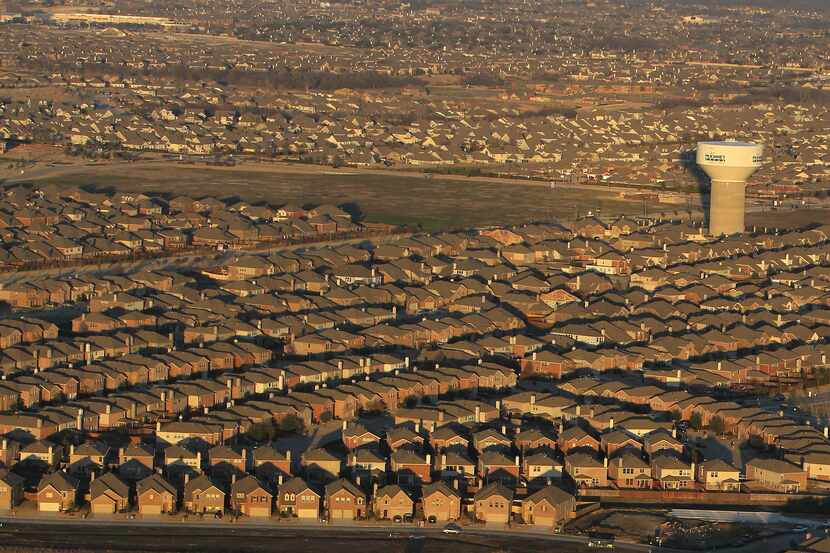 The planned McKinney residential community will have room for thousands of new homes.