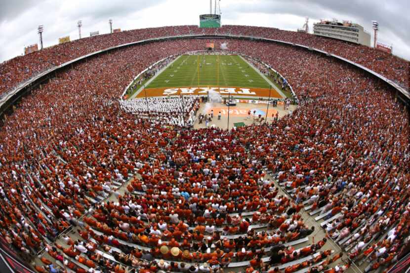 The Cotton Bowl was full of burnt orange and maroon as the Texas Longhorns  kicked off to...