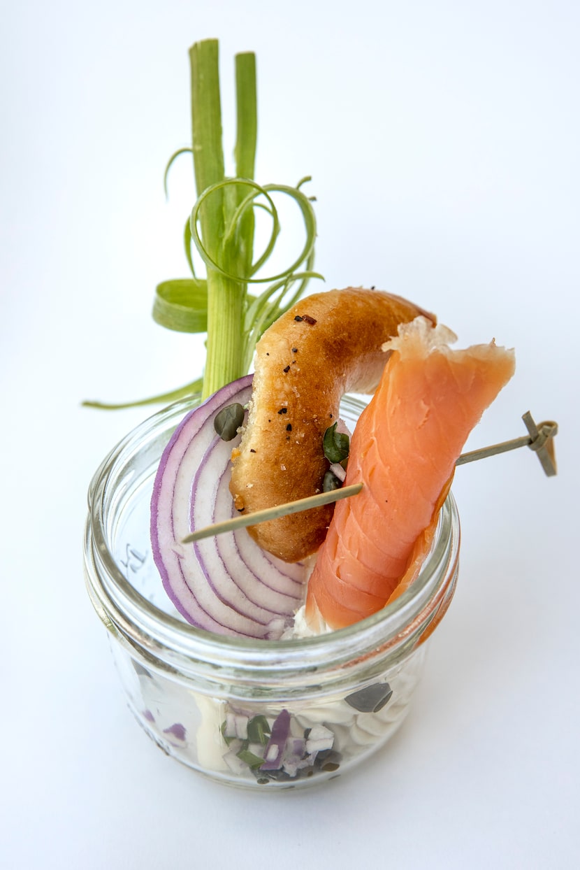 The Schmear, Salmon & Bagel jar
