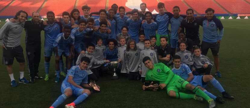 NYCFC's U16 team won the 2017 Premier Division bracket of the Generation adidas Cup.