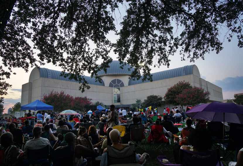The 4th Annual Fair Park Blues & Jazz Festival outside the African American Museum in Fair...
