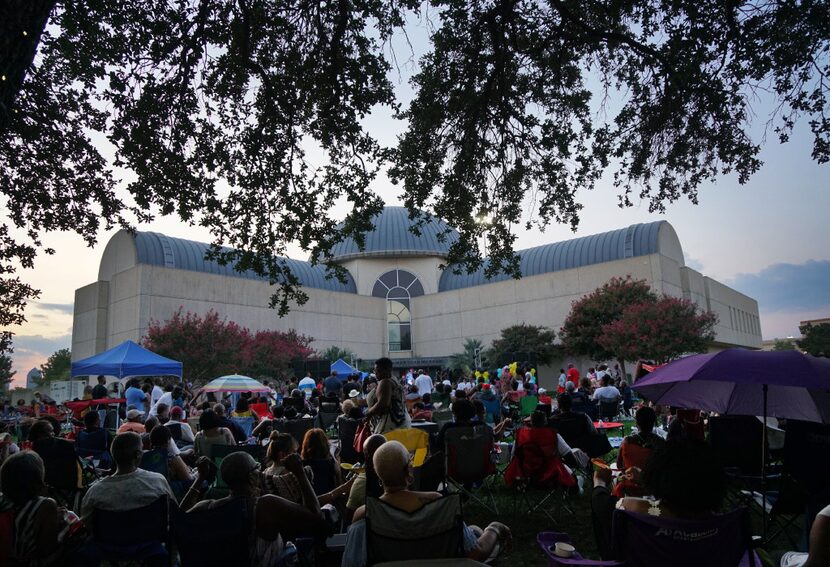 The 4th Annual Fair Park Blues & Jazz Festival outside the African American Museum in Fair...