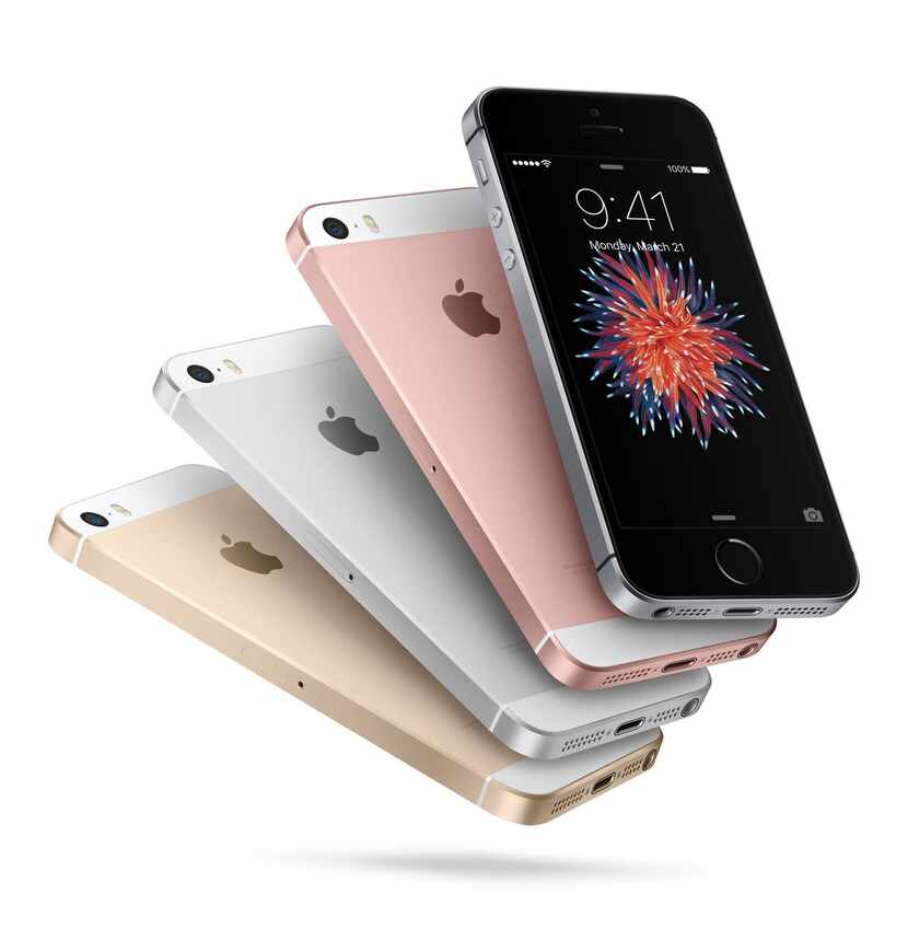 iPhone SE available in four colors