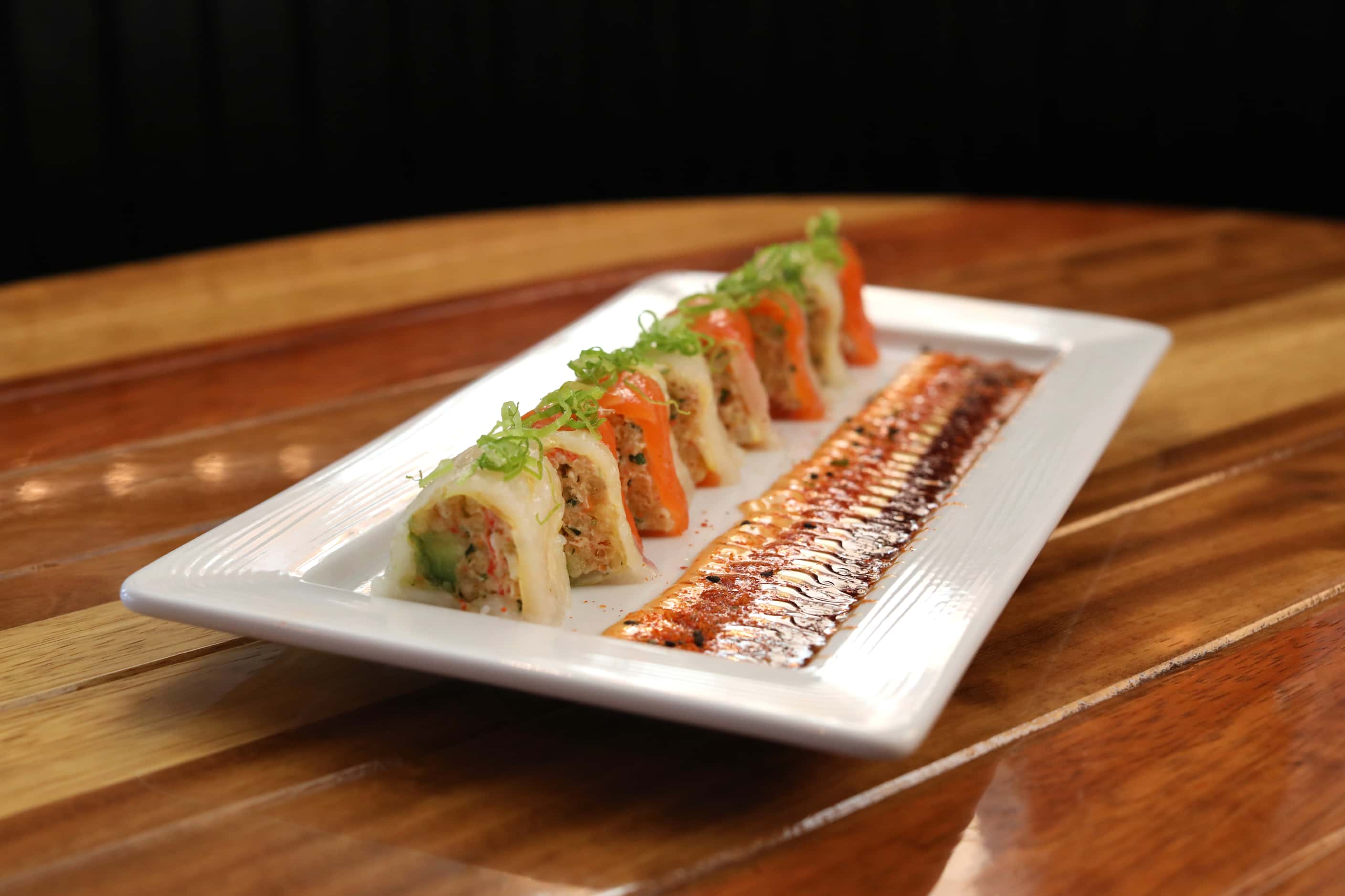 The Lupton Roll at Anchor Sushi Bar in Dallas, TX, on Aug 10, 2023.  (Jason Janik/Special...