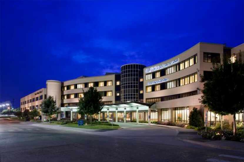 Exterior photo of Baylor Medical Center at Garland