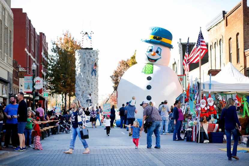 Home for the Holidays, the annual street festival in McKinney, has plenty of activities for...
