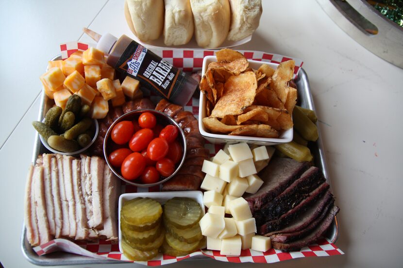 For the holidays this year, Big Al's offers a $65 barbecue charcuterie board that includes...