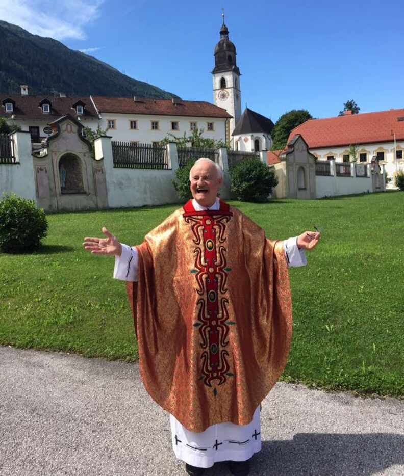 Marton also celebrated a Golden Jubilee Mass at Stams Abbey in Austria, where he said his...