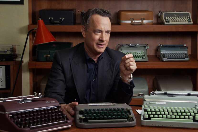 A scene from the documentary  California Typewriter, with Tom Hanks