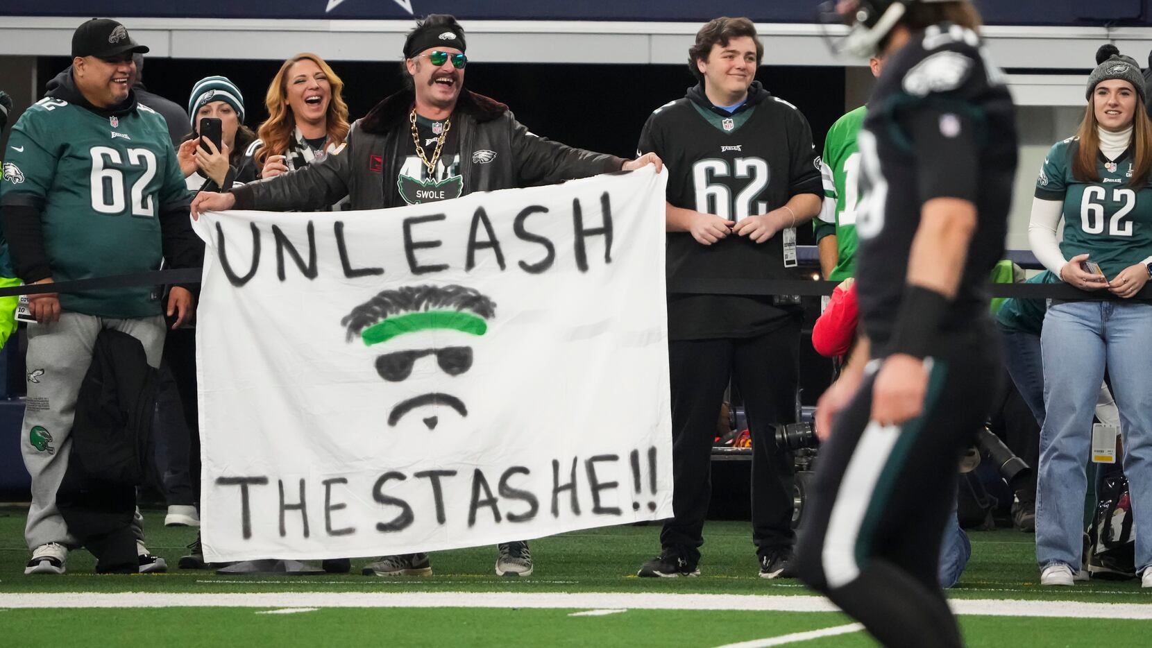 Cowboys sideline exclusive: Eagles fans made presence felt, but